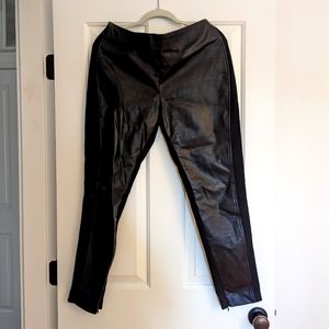 Ralph Lauren vegan leather leggings, size 12